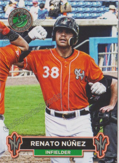 2018 Norfolk Tides Renato Nunez