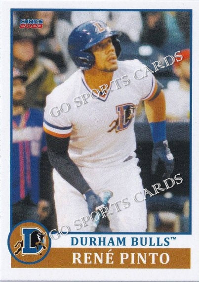 2023 Durham Bulls Rene Pinto