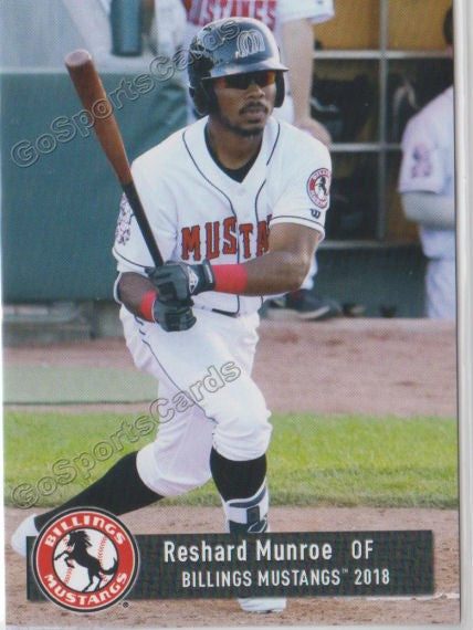 2018 Billings Mustangs Reshard Munroe