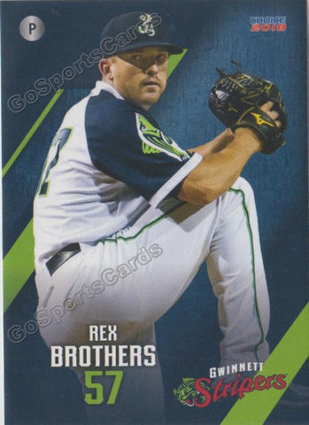 2018 Gwinnett Stripers Rex Brothers