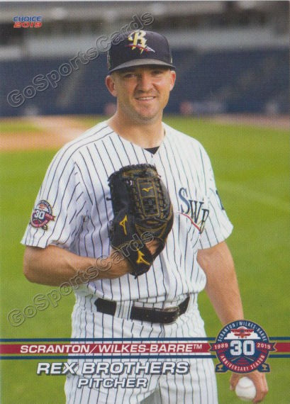 Kyle Higashioka 2019 Scranton Wilkes Barre Team Card