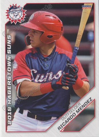 2019 Hagerstown Suns Ricardo Mendez