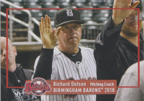 2018 Birmingham Barons Richard Dotson