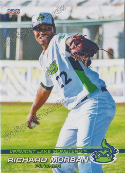 2019 Vermont Lake Monsters Richard Morban