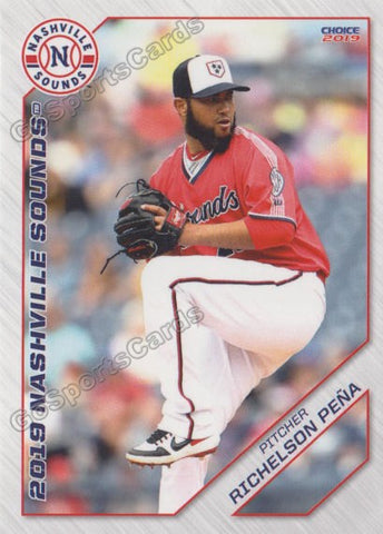 2019 Nashville Sounds Richelson Pena