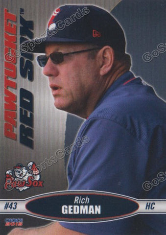 2015 Pawtucket Red Sox Rich Gedman