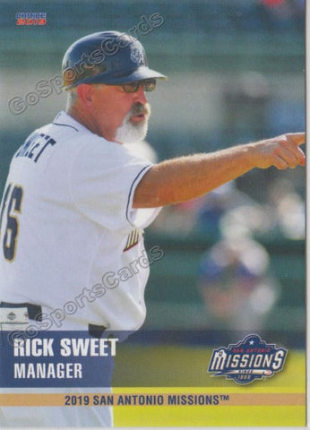 2019 San Antonio Missions Rick Sweet