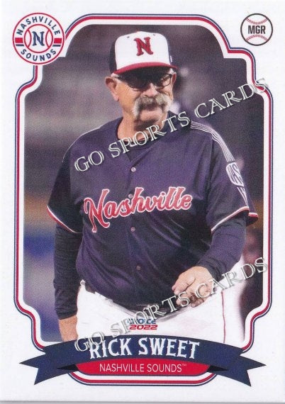 2022 Nashville Sounds Rick Sweet