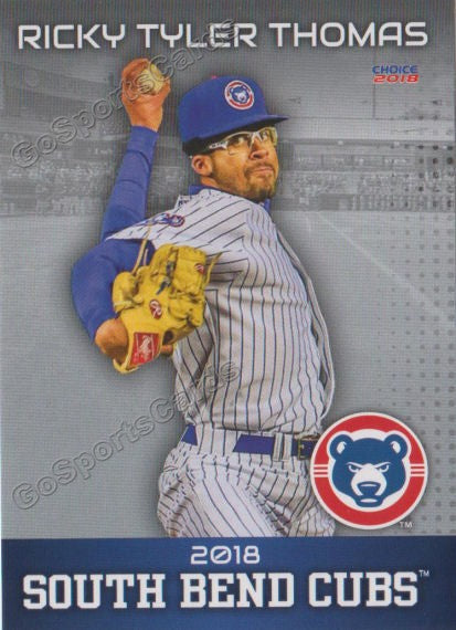 2018 South Bend Cubs Ricky Tyler Thomas