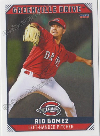 2019 Greenville Drive Rio Gomez