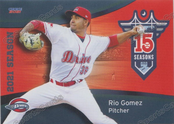 2021 Greenville Drive Rio Gomez