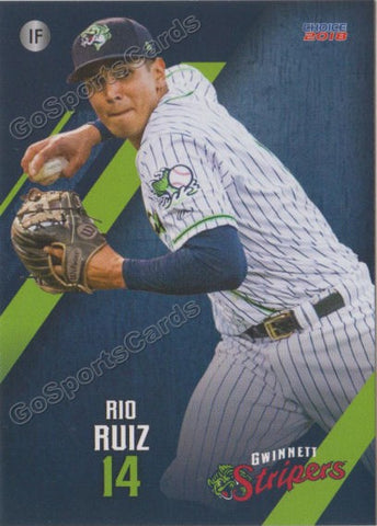 2018 Gwinnett Stripers Rio Ruiz