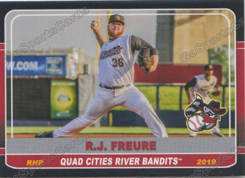 2019 Quad Cities River Bandits RJ Freure