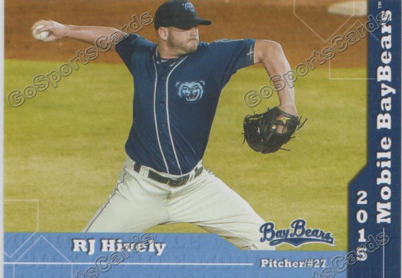 2015 Mobile BayBears RJ Hively