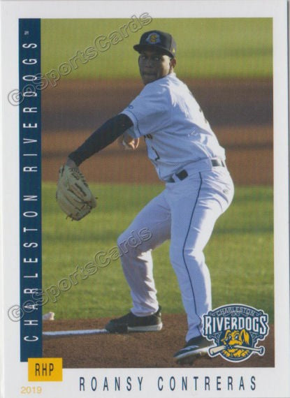 2019 Charleston RiverDogs Roansy Contreras