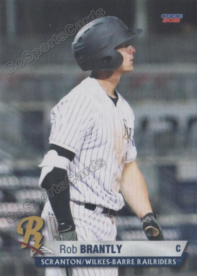 2021 Scranton Wilkes Barre RailRiders Rob Brantly