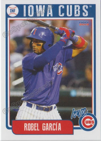 2019 Iowa Cubs Robel Garcia