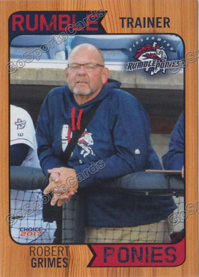 2017 Binghamton Rumble Ponies Robert Grimes