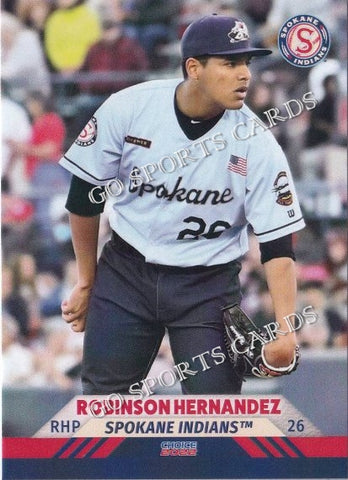 2022 Spokane Indians Robinson Hernandez