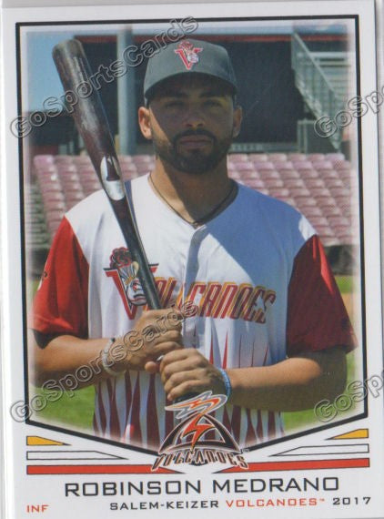 2017 Salem Keizer Volcanoes Robinson Medrano