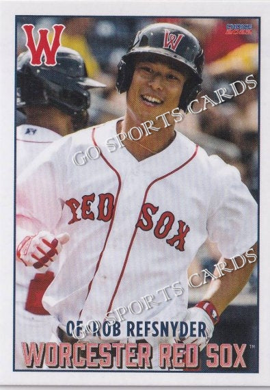 2022 Worcester Red Sox Rob Refsnyder