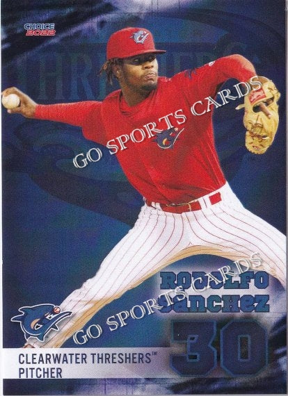 2022 Clearwater Threshers Rodolfo Sanchez