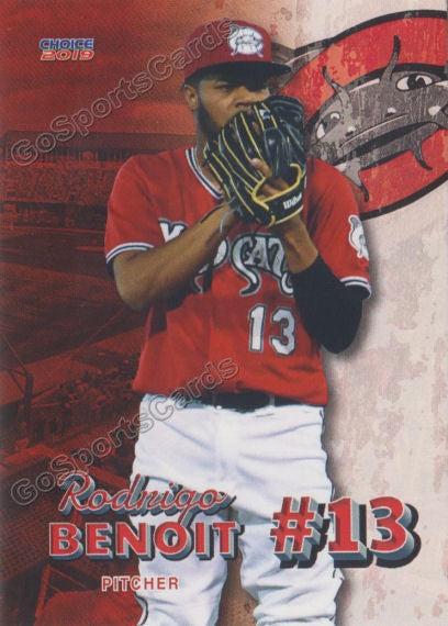 2019 Carolina Mudcats Rodrigo Benoit