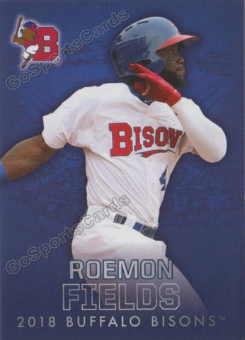 2018 Buffalo Bisons Roemon Fields