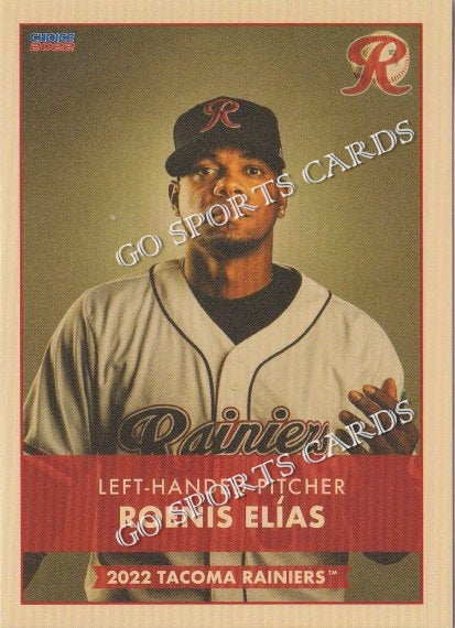 2022 Tacoma Rainiers Roenis Elias