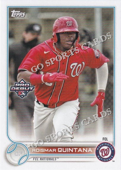 2022 Topps Pro Debut Roismar Quintana PD-166