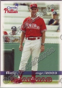 2003 Clearwater Phillies Roly DeArmas