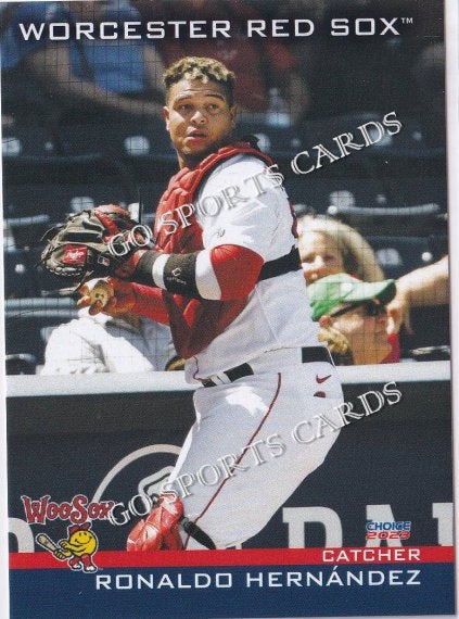2023 Worcester Red Sox Ronaldo Hernandez – Go Sports Cards