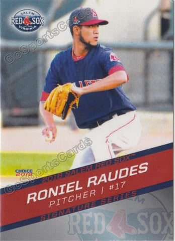 2018 Salem Red Sox Roniel Raudes