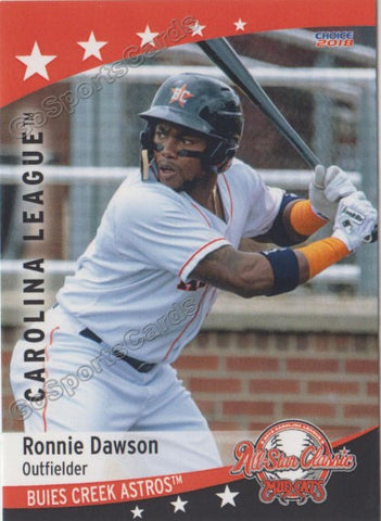 2018 Carolina League All Star S Ronnie Dawson