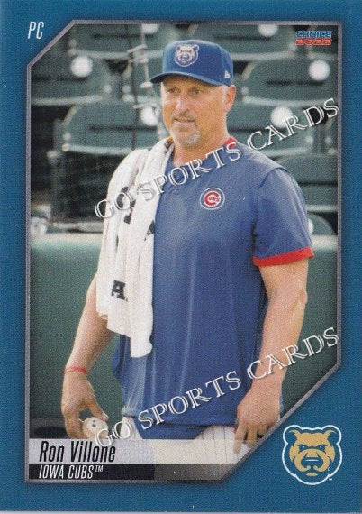 2023 Iowa Cubs Ron Villone – Go Sports Cards