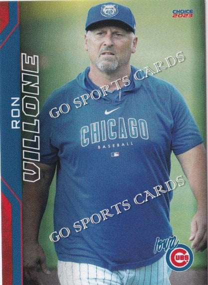 2023 Iowa Cubs Ron Villone – Go Sports Cards