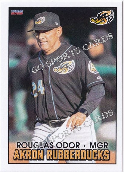 2021 Akron RubberDucks Rouglas Odor – Go Sports Cards