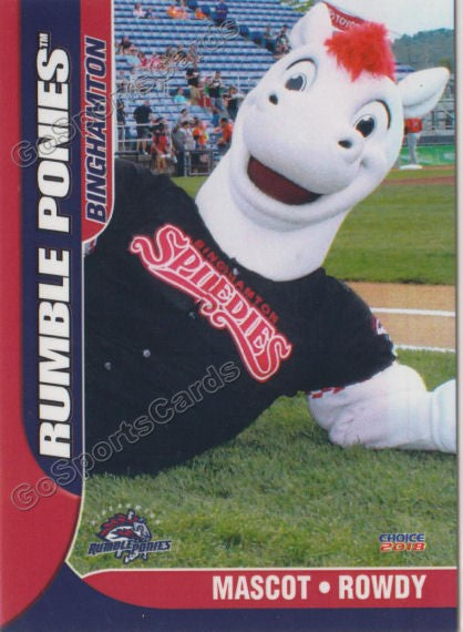 Binghamton Rumble Ponies Announces Name Of The New Mascot