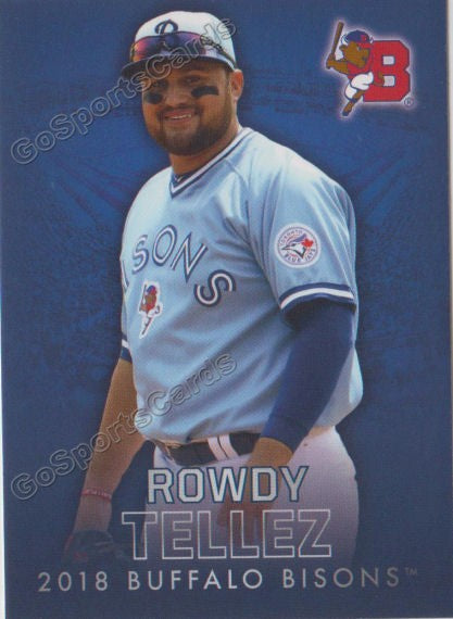 2018 Buffalo Bisons Rowdy Tellez