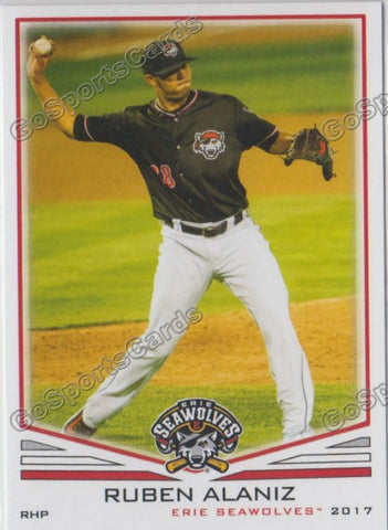 2017 Erie SeaWolves Ruben Alaniz