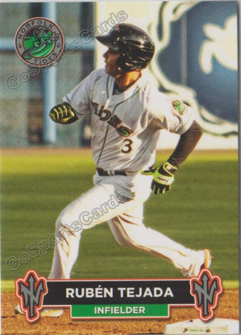 2018 Norfolk Tides Ruben Tejada