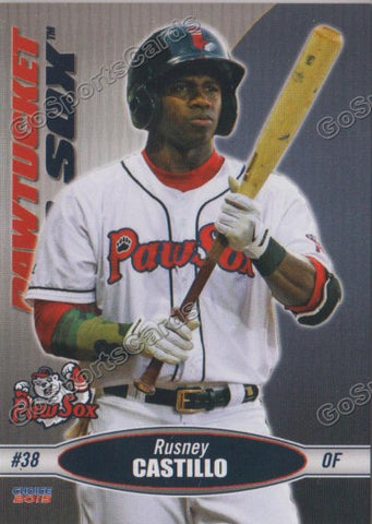 2015 Pawtucket Red Sox Rusney Castillo