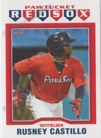 2019 Pawtucket Red Sox Rusney Castillo