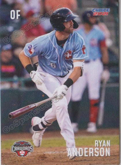 2021 Hickory Crawdads Ryan Anderson