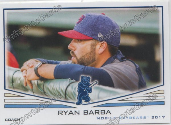 2017 Mobile BayBears Ryan Barba