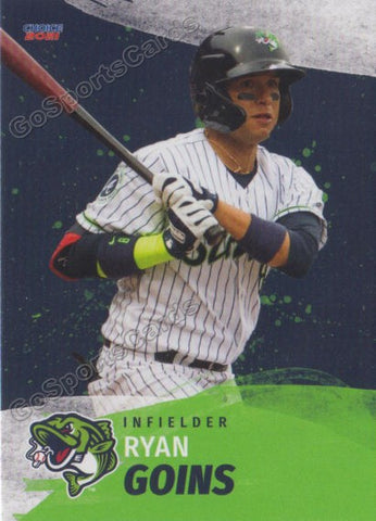 2021 Gwinnett Stripers Ryan Goins