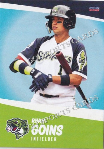 2022 Gwinnett Stripers Ryan Goins