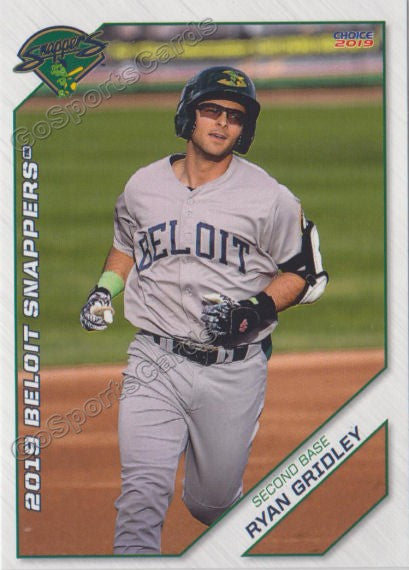 2019 Beloit Snappers Ryan Gridley