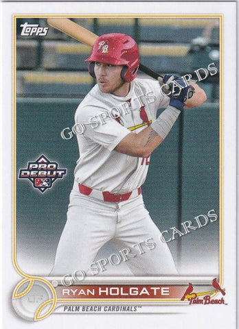 2022 Topps Pro Debut Ryan Holgate PD-21