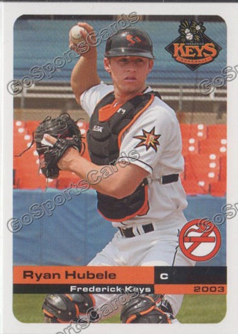 2003 Frederick Keys SGA Ryan Hubele